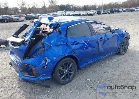 2020 Honda Civic Ex-L from USA, damaged, VIN SHHFK7H8XLU405553